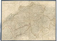 Svájc és Wallis térképe