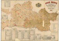 Arad megye térképe