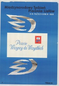 Nemzetközi Levelező Hét - Lengyel posta, 1960