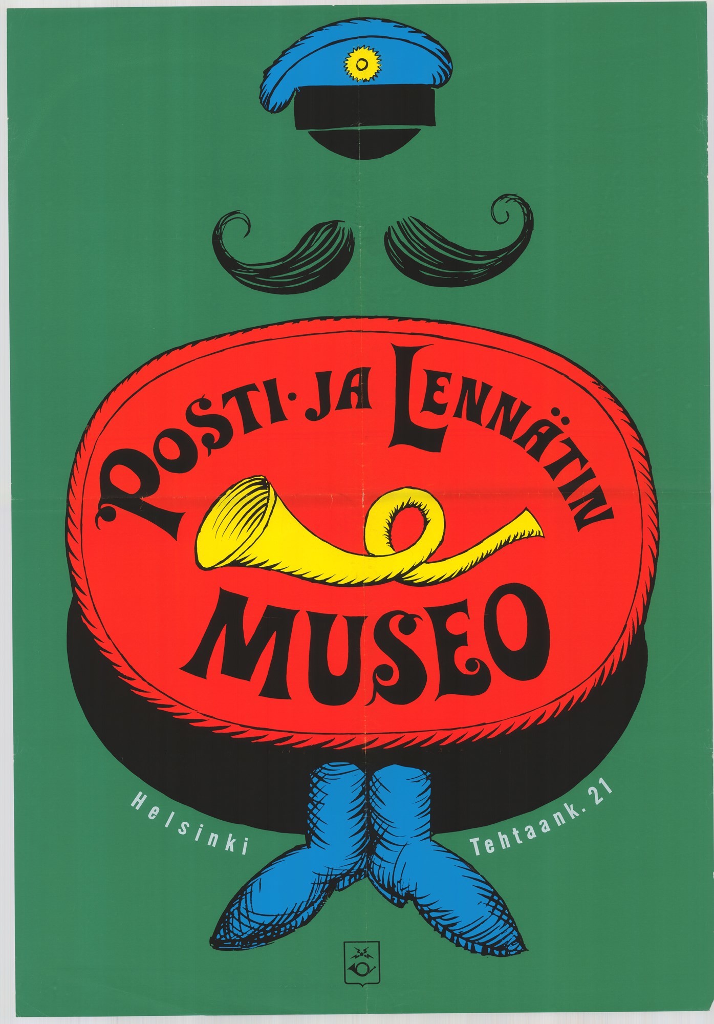 Kiállítási plakát - Finn Postamúzeum (Postamúzeum CC BY-NC-SA)