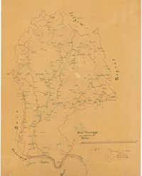 Hont vármegye úthálózatának térképe
