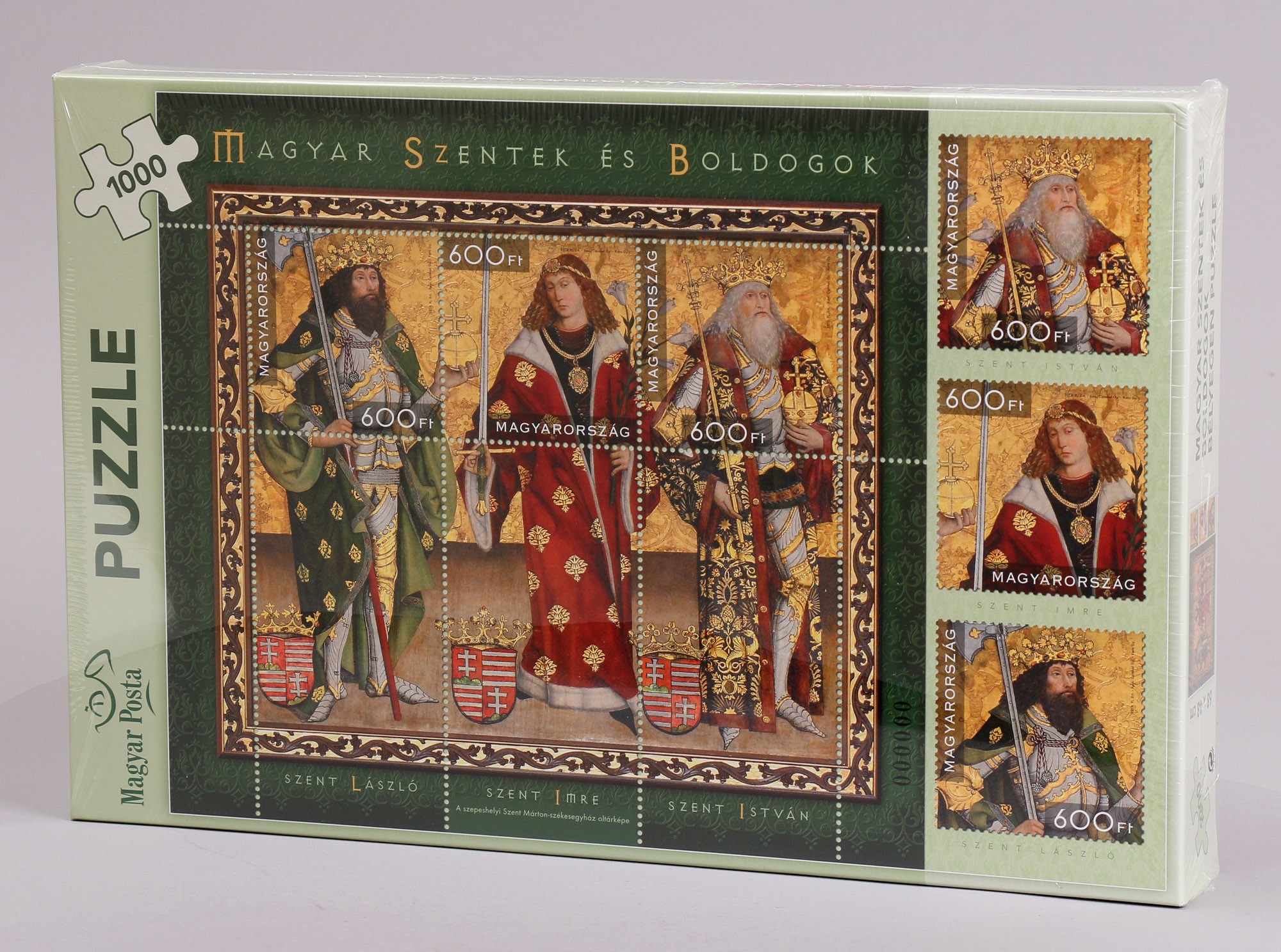Puzzle-játék - Magyar Szentek és Boldogok (Postamúzeum CC BY-NC-SA)