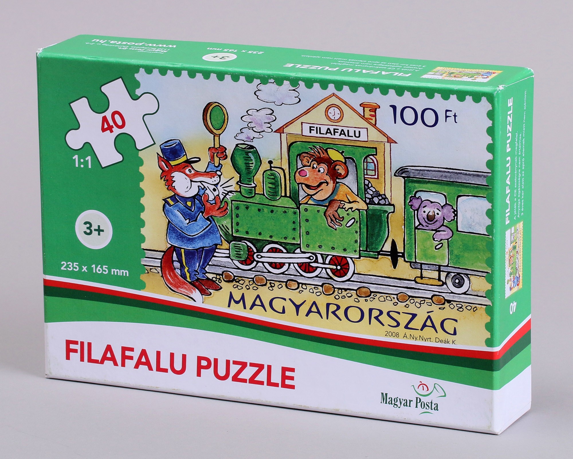 Puzzle-játék - Filafalu vasútállomás (Postamúzeum CC BY-NC-SA)