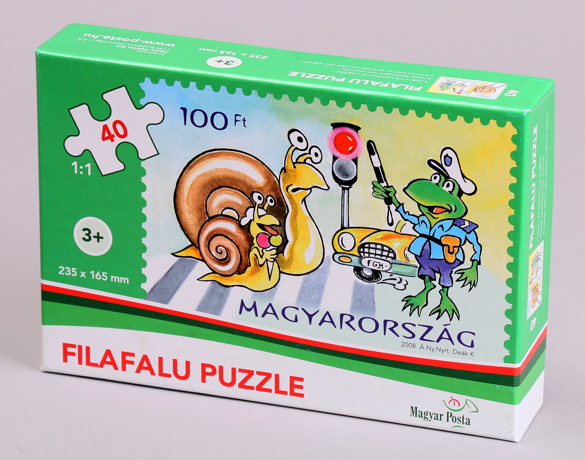Puzzle-játék - Filafalu rendőr (Postamúzeum CC BY-NC-SA)