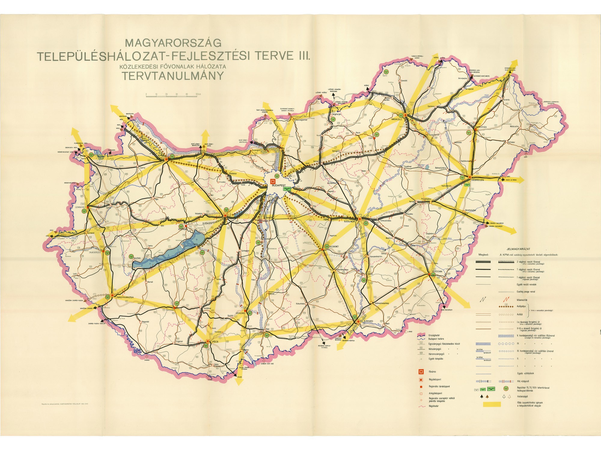 Magyarország településhálózat-fejlesztési terve III. (Postamúzeum CC BY-NC-SA)