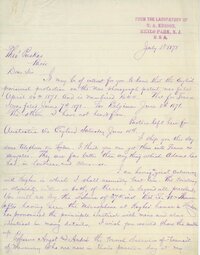Griffin által írt levél
