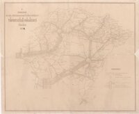 A debreceni m. kir. postaigazgatósági kerület távbeszélő-hálózati térképe, 1934
