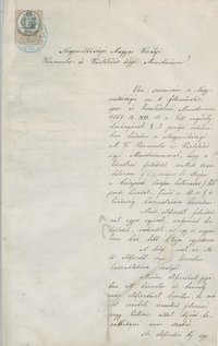 Puskás Ferenc levele