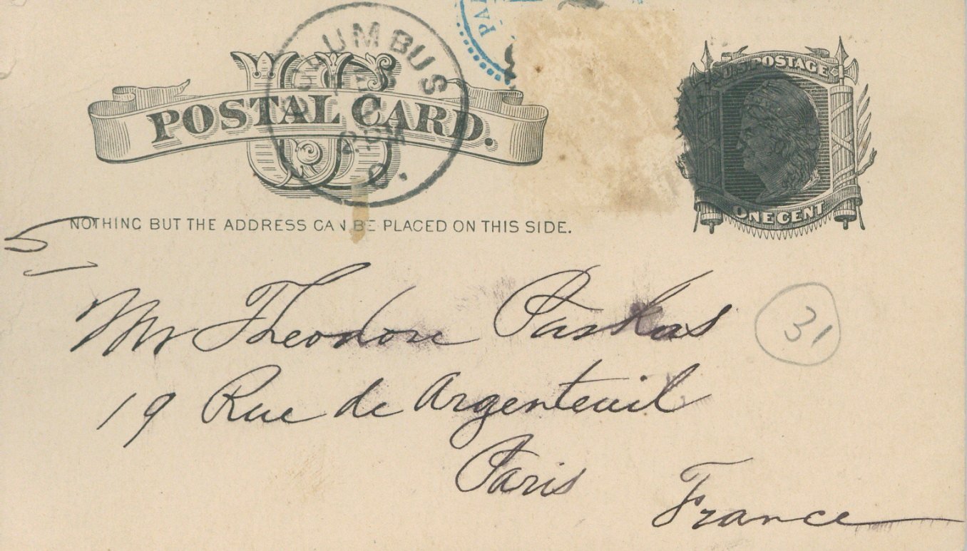 Angol nyelvű levelezőlap (Postamúzeum CC BY-NC-SA)