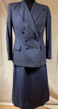Női postakezelői kosztüm (1950-es évek) 1. kabát