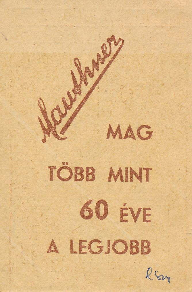 kártyanaptár 1935 (Magyar Kereskedelmi és Vendéglátóipari Múzeum CC BY-NC-SA)