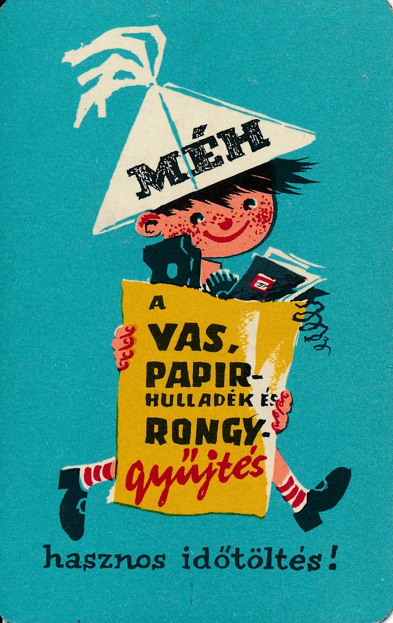 kártyanaptár 1964 (Magyar Kereskedelmi és Vendéglátóipari Múzeum CC BY-NC-SA)