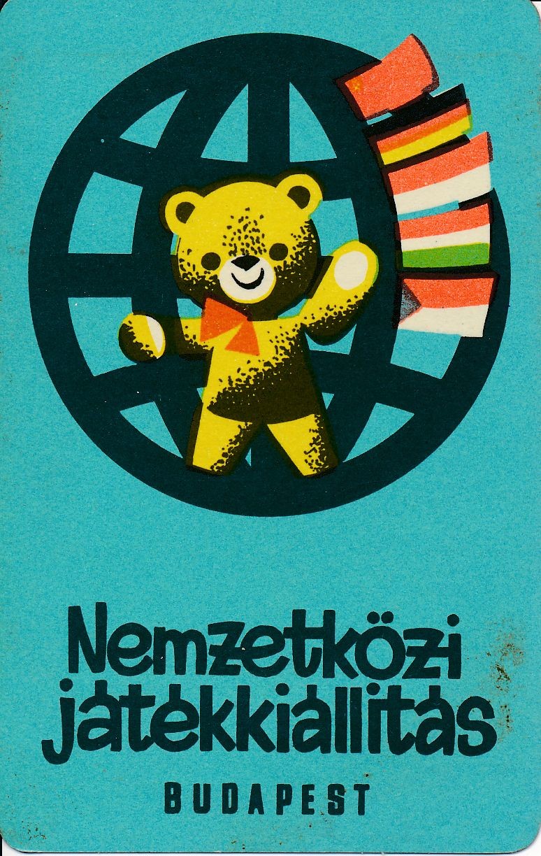 Nemzetközi Játékkiállítás kártyanaptár 1968 (Magyar Kereskedelmi és Vendéglátóipari Múzeum CC BY-NC-SA)