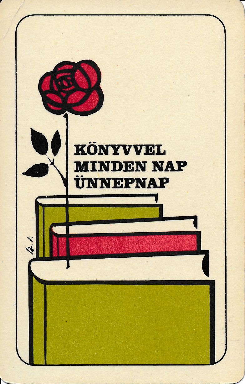 Állami Könyvterjesztő Vállalat kártyanaptár 1968 (Magyar Kereskedelmi és Vendéglátóipari Múzeum CC BY-NC-SA)