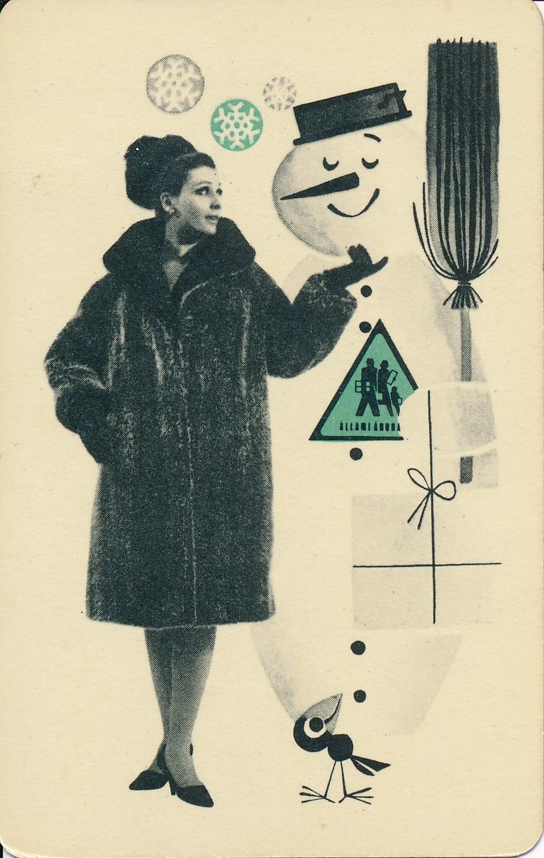 Állami Áruházat kártyanaptár 1968 (Magyar Kereskedelmi és Vendéglátóipari Múzeum CC BY-NC-SA)