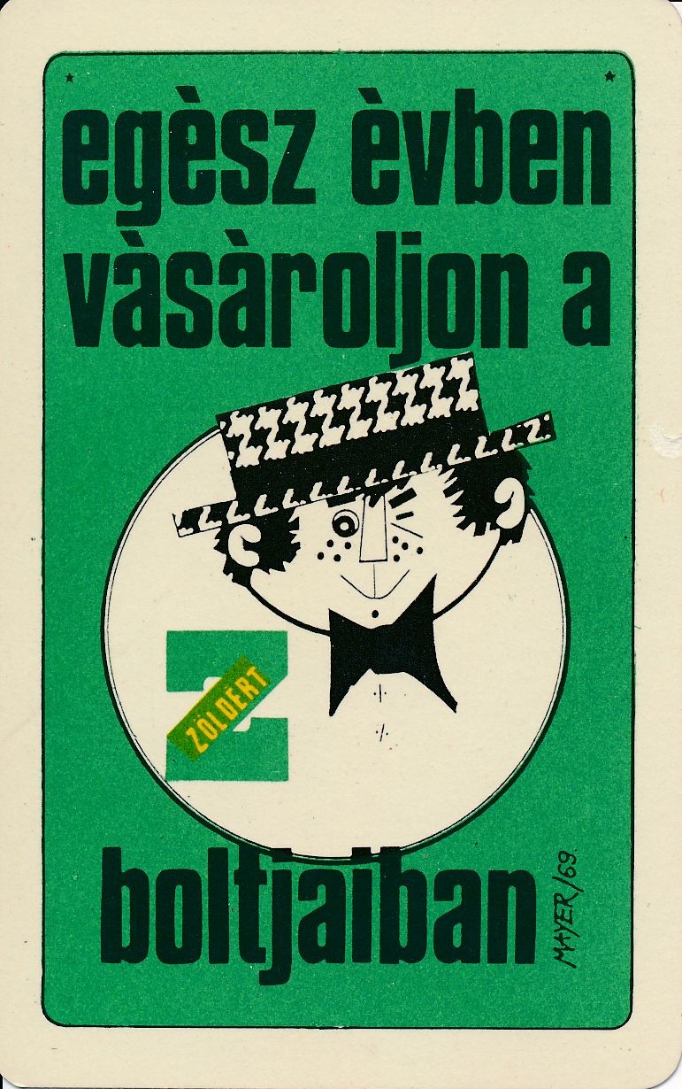 Egész évben vásároljon a Zöldért boltjaiban 1970 (Magyar Kereskedelmi és Vendéglátóipari Múzeum CC BY-NC-SA)