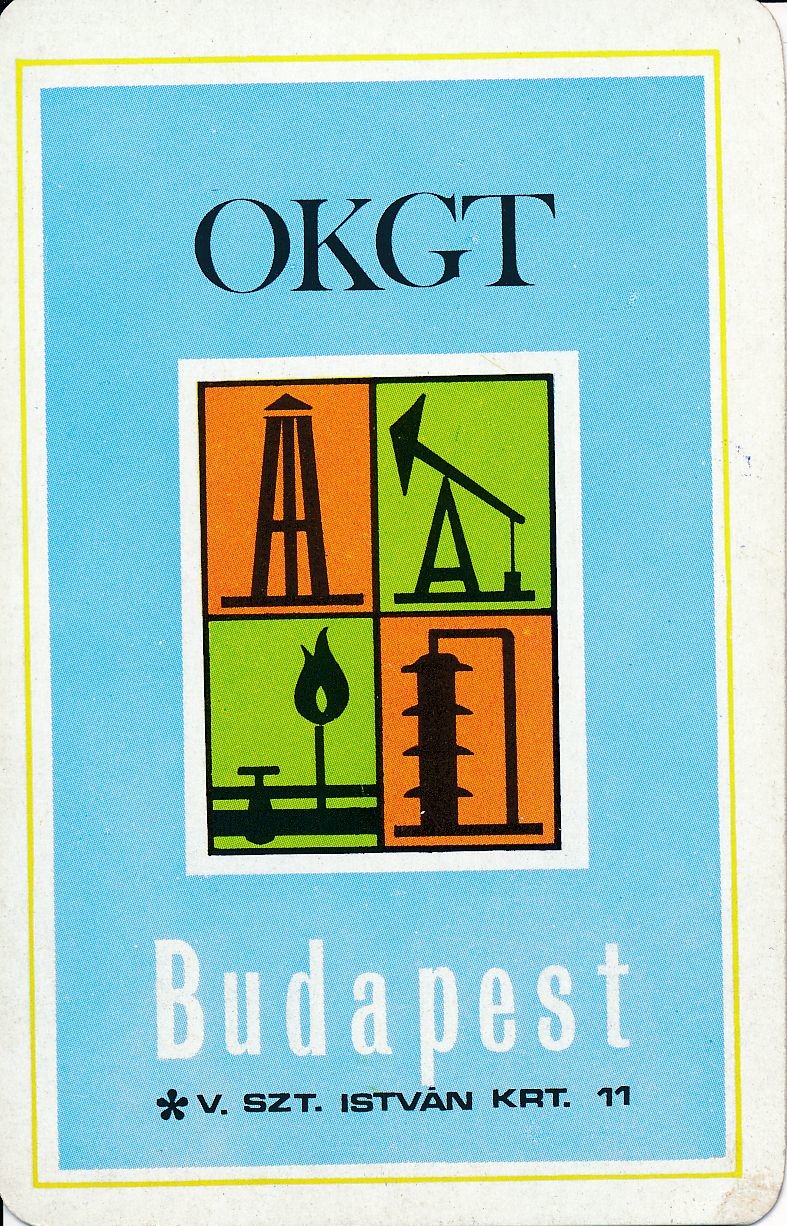 Országos Kőolaj és Gázipari Tröszt kártyanaptár 1973 (Magyar Kereskedelmi és Vendéglátóipari Múzeum CC BY-NC-SA)