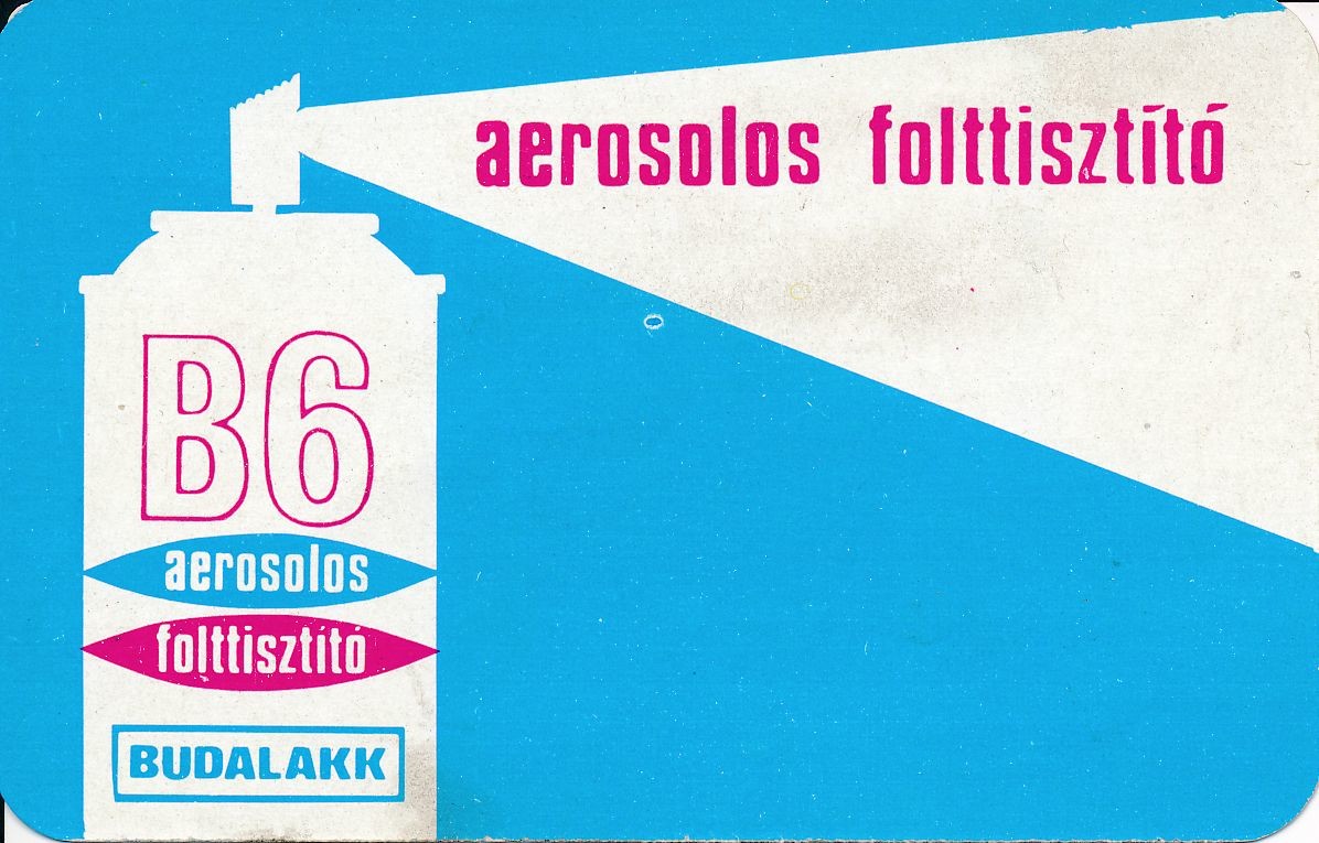 Budalakk Festék és Műgyantagyár kártyanaptár 1973 (Magyar Kereskedelmi és Vendéglátóipari Múzeum CC BY-NC-SA)