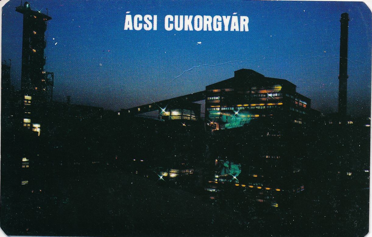 Ácsi Cukorgyár kártyanaptár 1973 (Magyar Kereskedelmi és Vendéglátóipari Múzeum CC BY-NC-SA)