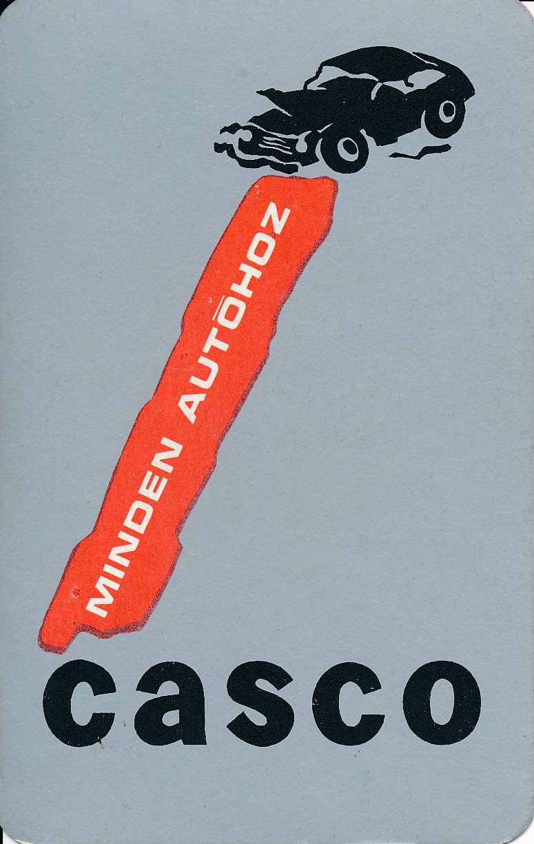 CASCO kártyanaptár 1973 (Magyar Kereskedelmi és Vendéglátóipari Múzeum CC BY-NC-SA)