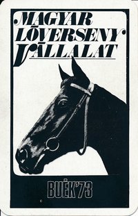 Magyar Lóverseny Vállalat kártyanaptár 1973