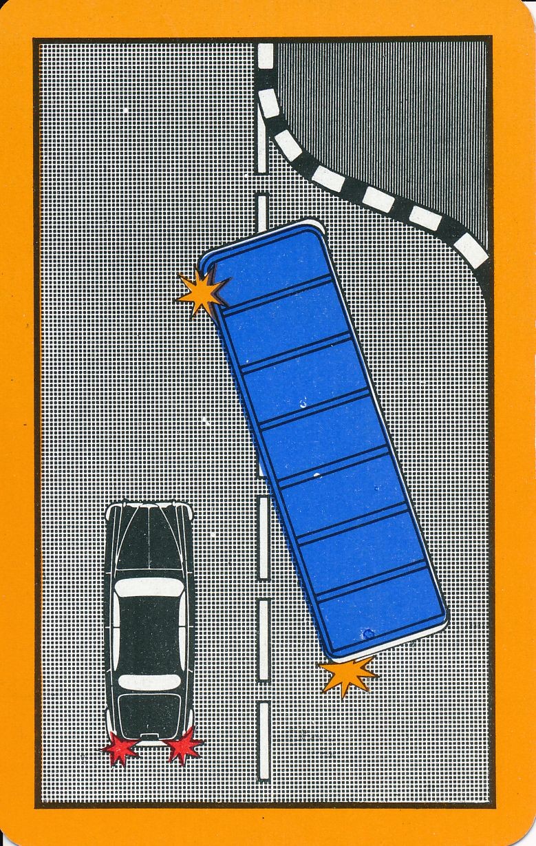 Boldog Új Évet Kíván az Országos Közlekedésbiztonsági Tanács kártyanaptár 1976 (Magyar Kereskedelmi és Vendéglátóipari Múzeum CC BY-NC-SA)
