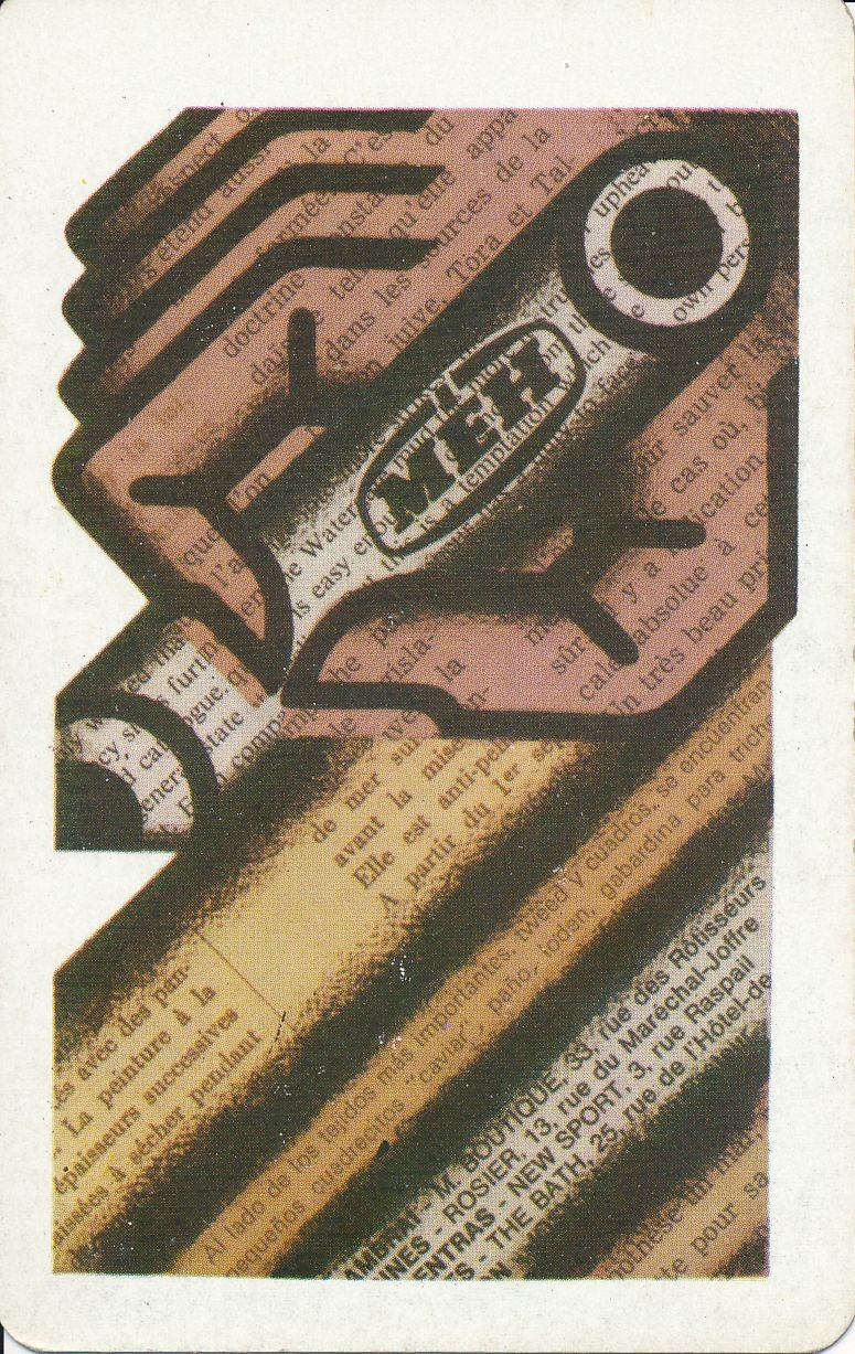 Boldog Új Évet Kíván a MÉH kártyanaptár 1976 (Magyar Kereskedelmi és Vendéglátóipari Múzeum CC BY-NC-SA)