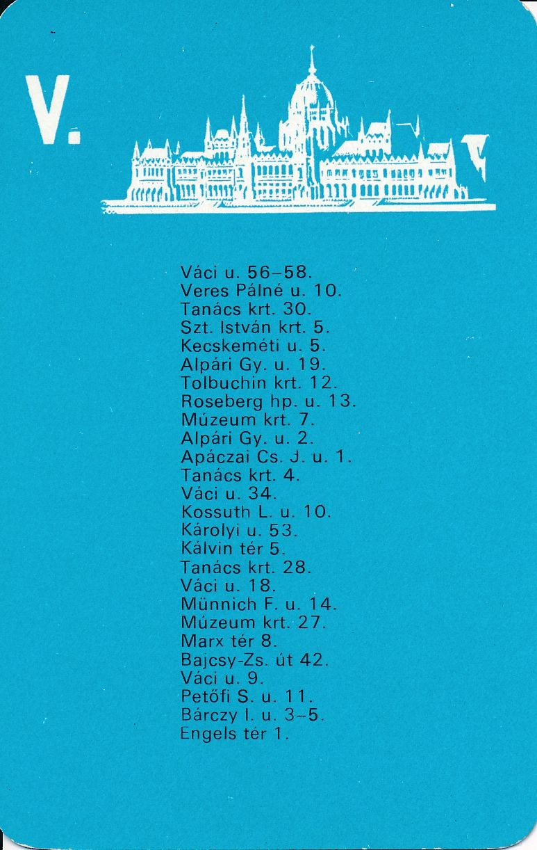 Háztartási és Illatszerbolt kártyanaptár 1977 (Magyar Kereskedelmi és Vendéglátóipari Múzeum CC BY-NC-SA)
