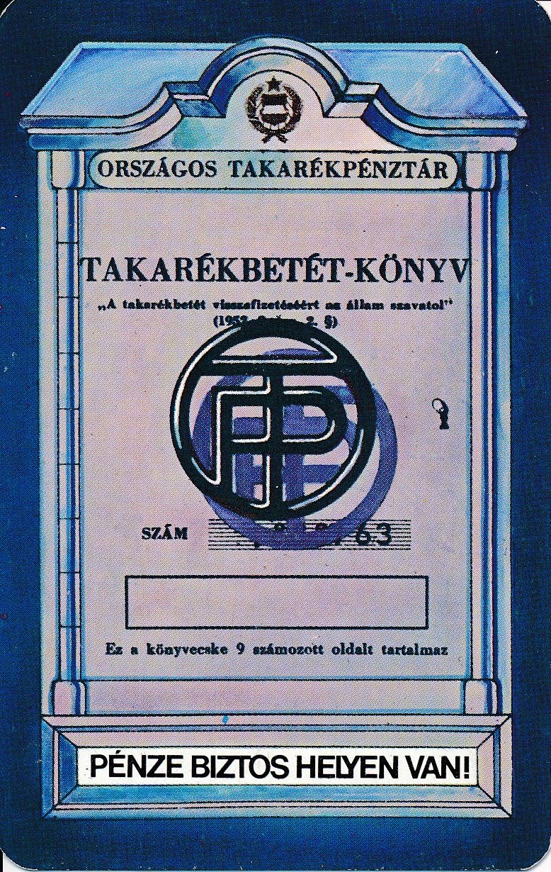 Országos Takarékpénztár kártyanaptár 1979 (Magyar Kereskedelmi és Vendéglátóipari Múzeum CC BY-NC-SA)