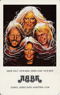 ABBA kártyanaptár 1979