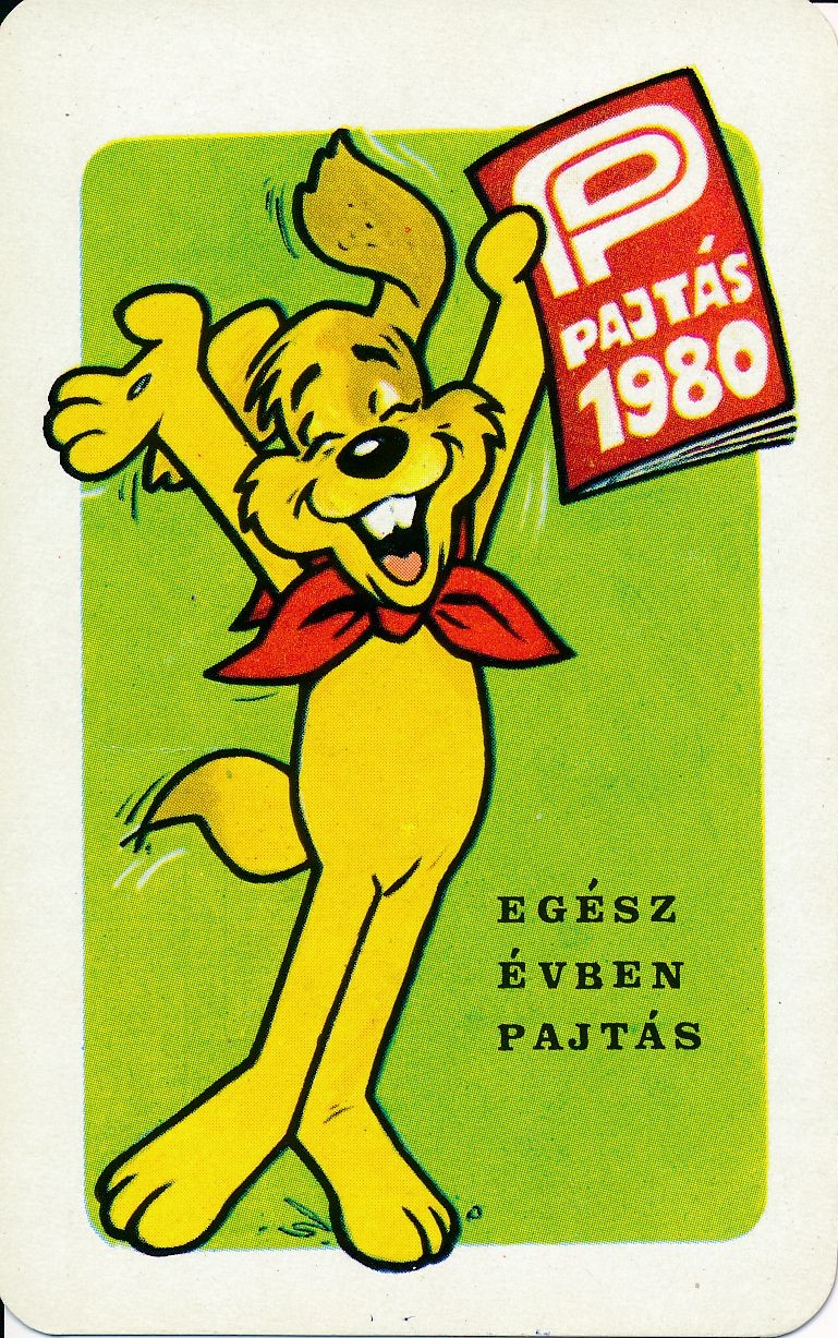 Egész évben Pajtás kártyanaptár 1980 (Magyar Kereskedelmi és Vendéglátóipari Múzeum CC BY-NC-SA)