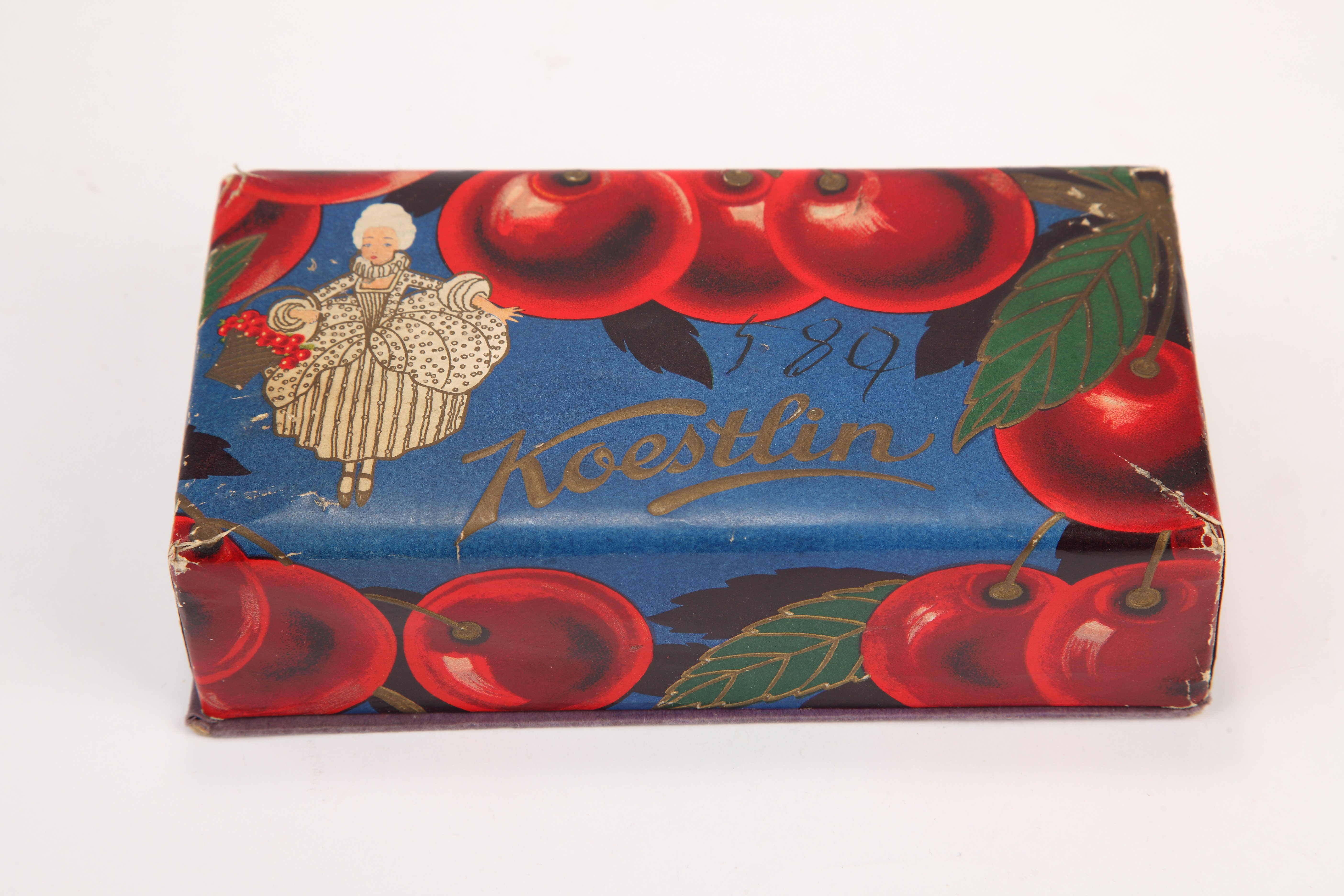 Koestlin bonbonos doboz (Magyar Kereskedelmi és Vendéglátóipari Múzeum CC BY-NC-SA)