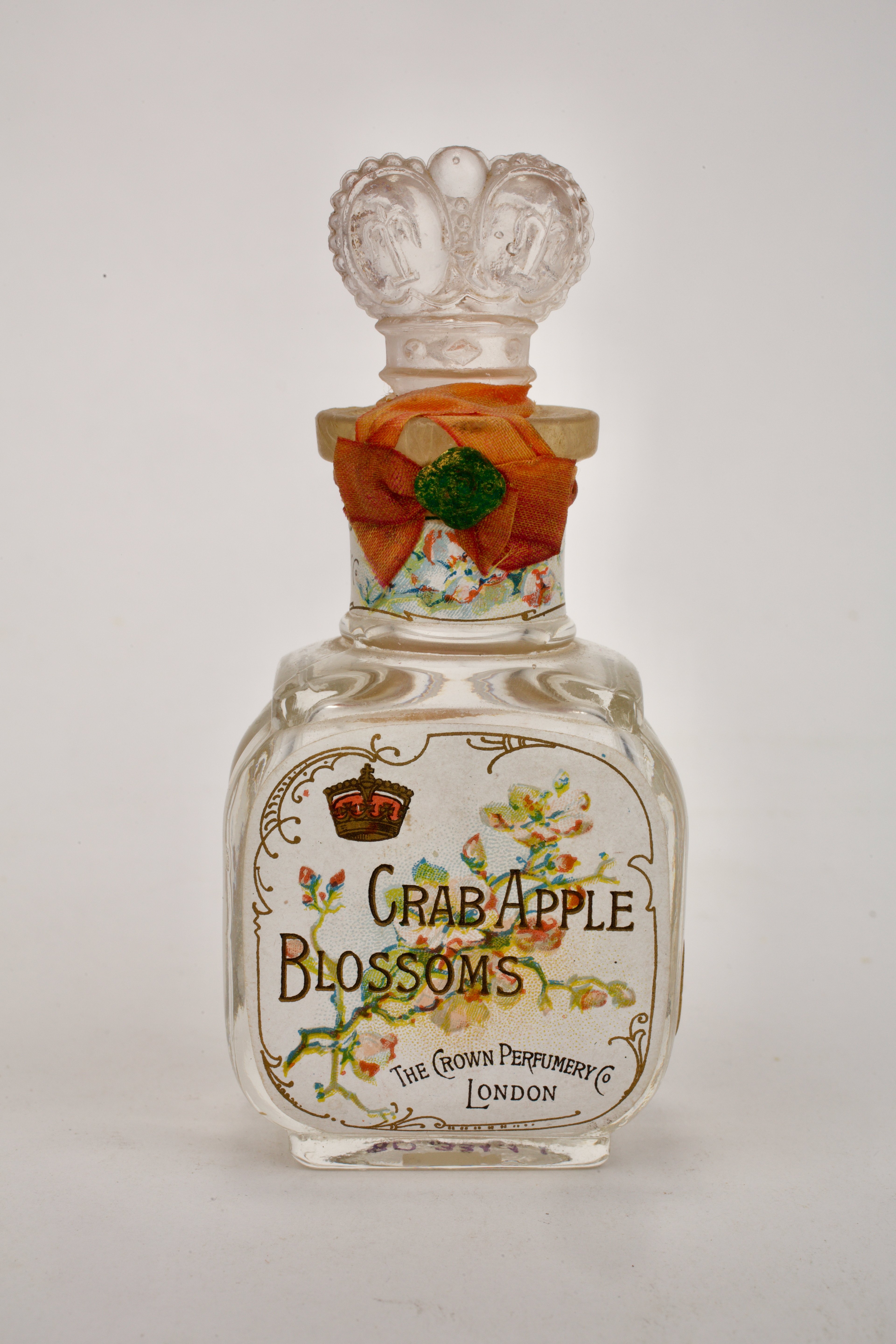 Grab Apple Blossoms kölnis üveg (Magyar Kereskedelmi és Vendéglátóipari Múzeum CC BY-NC-SA)
