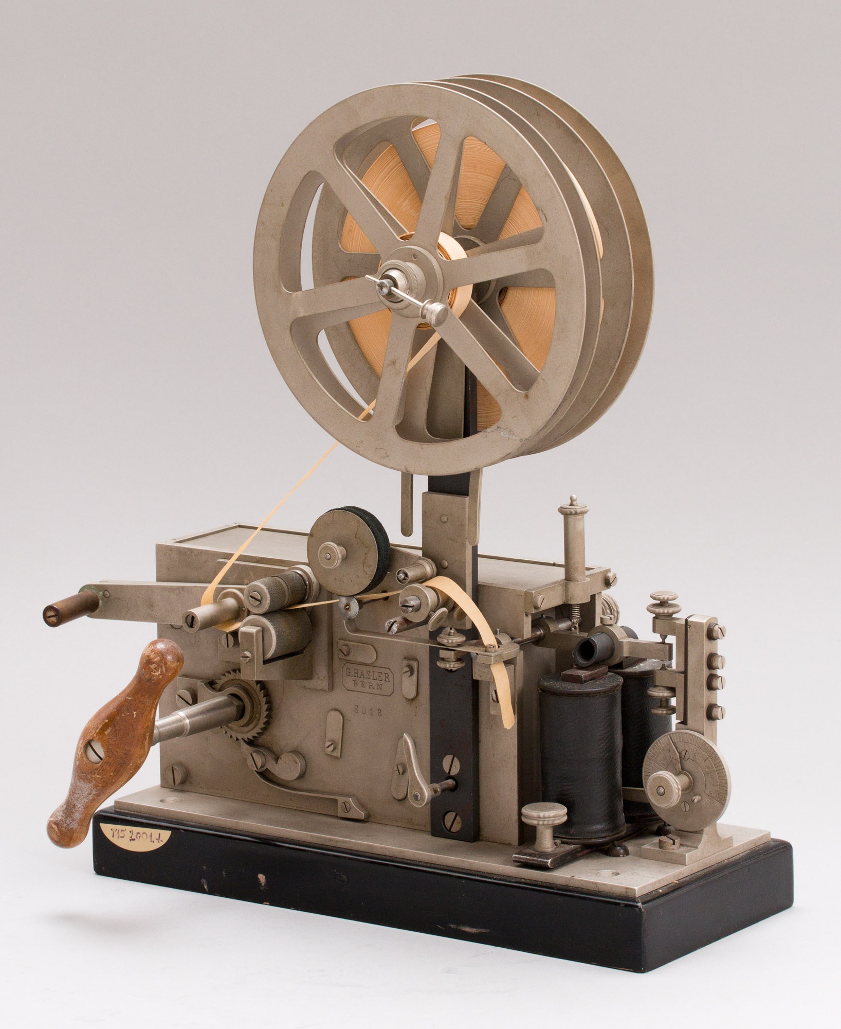 Morse rendszerű kékíró távíró, (Hasler-féle) (Postamúzeum CC BY-NC-SA)