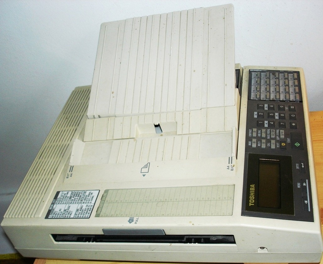 Telefax készülék (Postamúzeum CC BY-NC-SA)