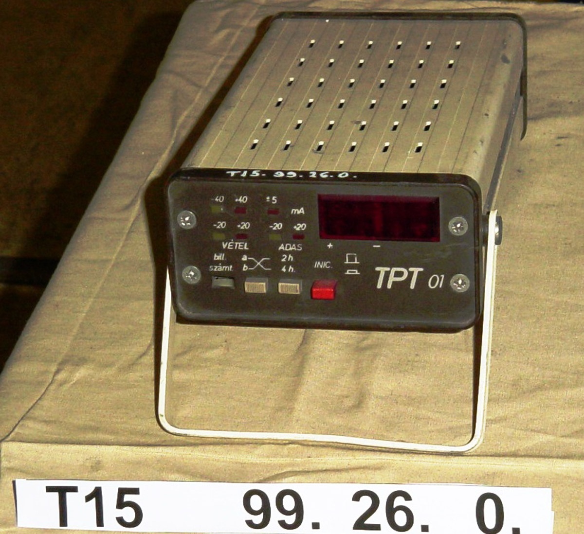 TPT 01 (távíró központ szimulátor műszer) (Postamúzeum CC BY-NC-SA)