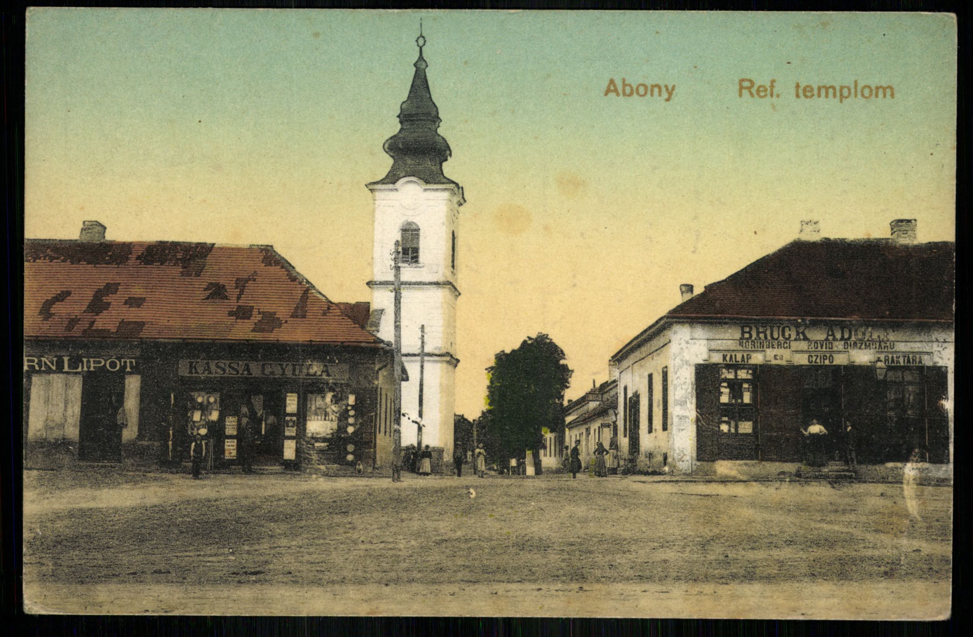 Abony; Református templom (Magyar Kereskedelmi és Vendéglátóipari Múzeum CC BY-NC-ND)
