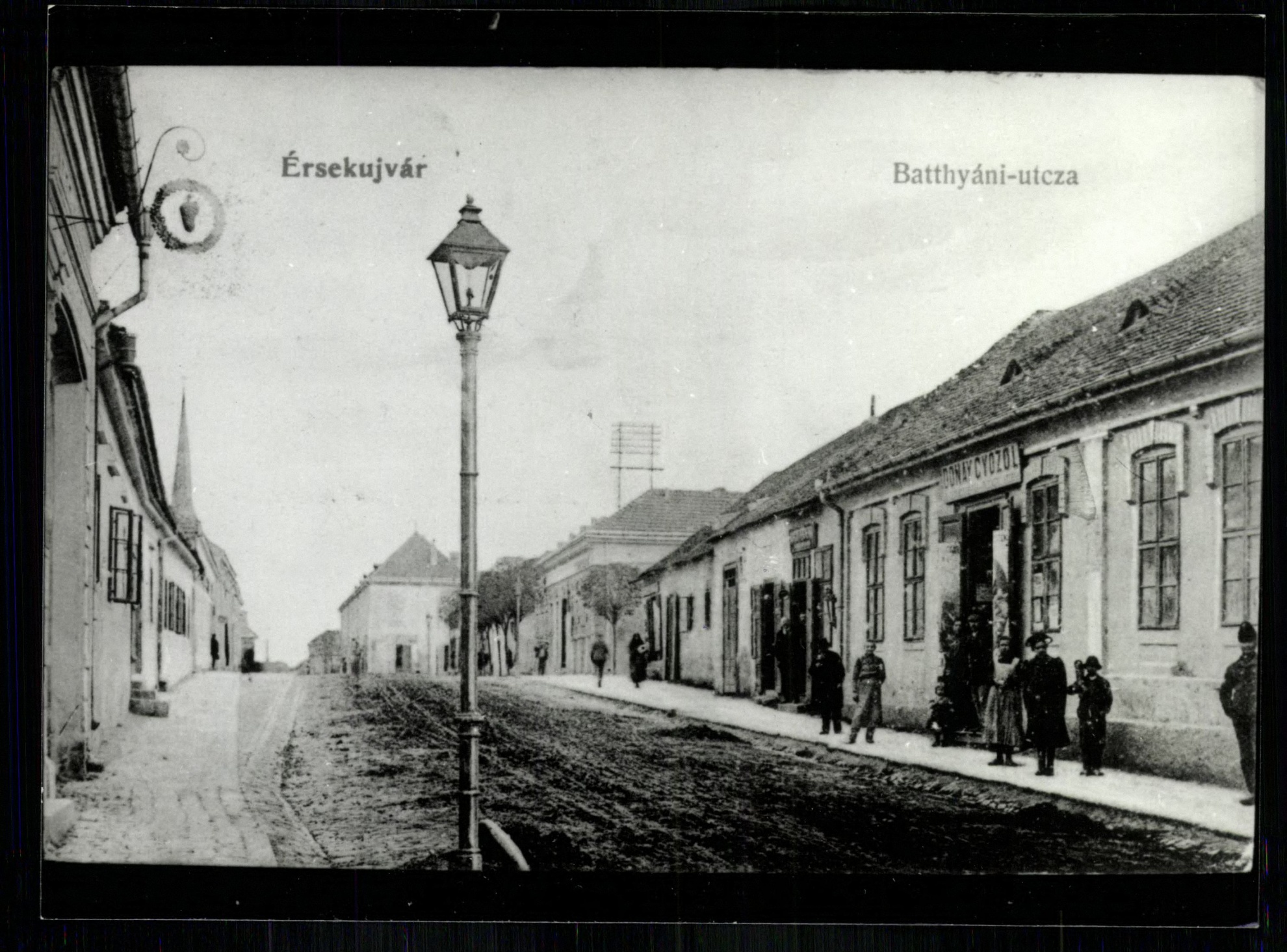 Érsekújvár; Battyhány utca (Magyar Kereskedelmi és Vendéglátóipari Múzeum CC BY-NC-ND)