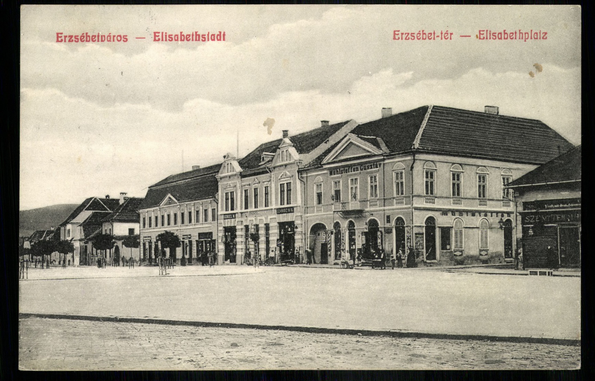 Erzsébetváros; Erzsébet tér (Magyar Kereskedelmi és Vendéglátóipari Múzeum CC BY-NC-ND)