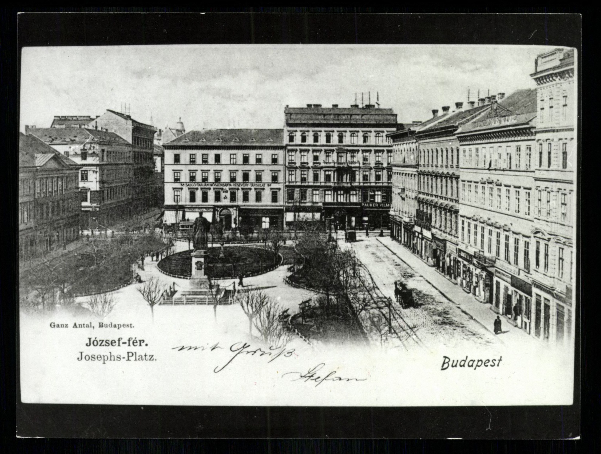 Budapest; József tér (Magyar Kereskedelmi és Vendéglátóipari Múzeum CC BY-NC-ND)