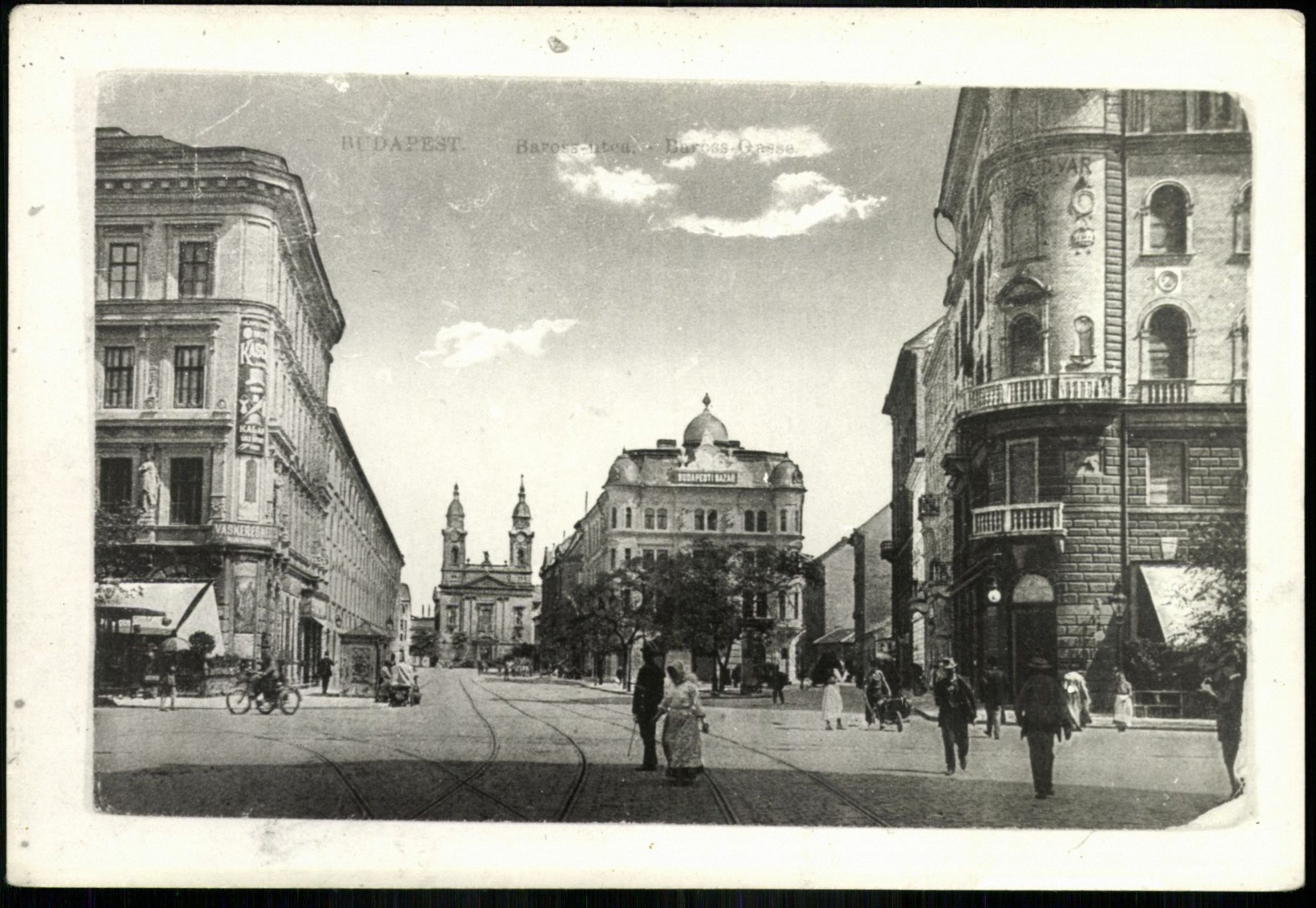 Budapest; Baross utca (Magyar Kereskedelmi és Vendéglátóipari Múzeum CC BY-NC-ND)