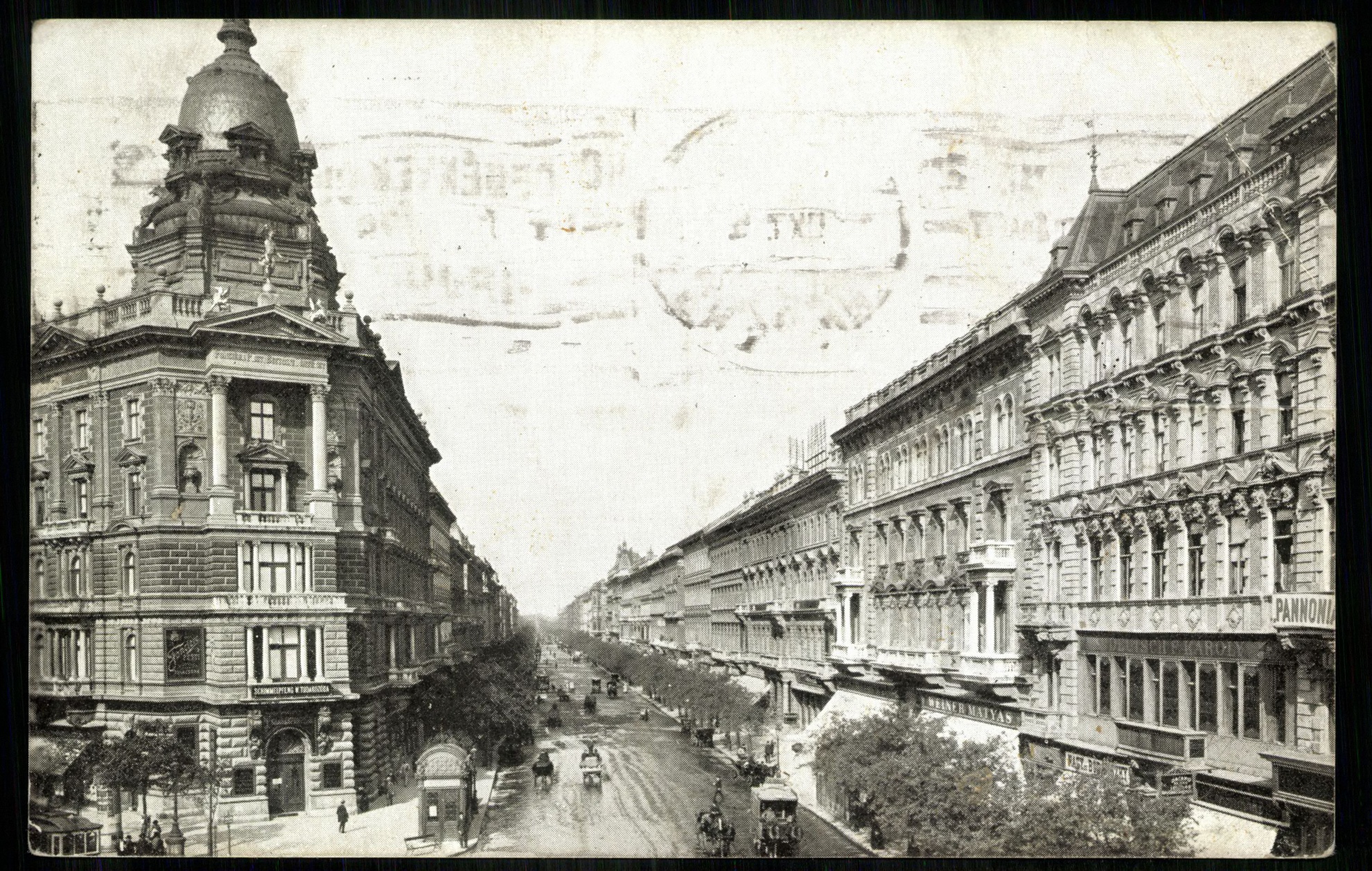 Budapest; Andrássy út (Magyar Kereskedelmi és Vendéglátóipari Múzeum CC BY-NC-ND)