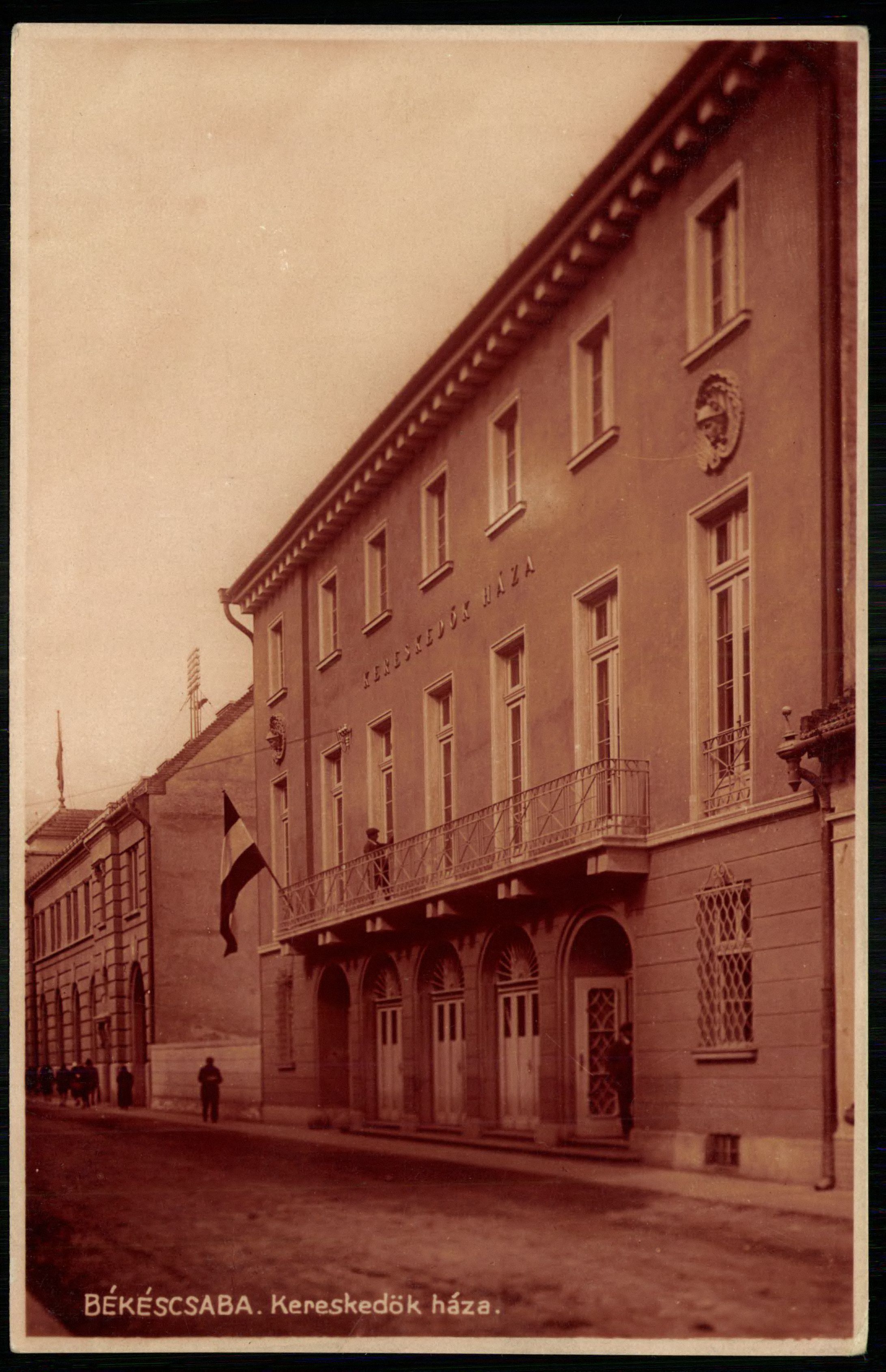 Békéscsaba; Kereskedők háza (Magyar Kereskedelmi és Vendéglátóipari Múzeum CC BY-NC-ND)