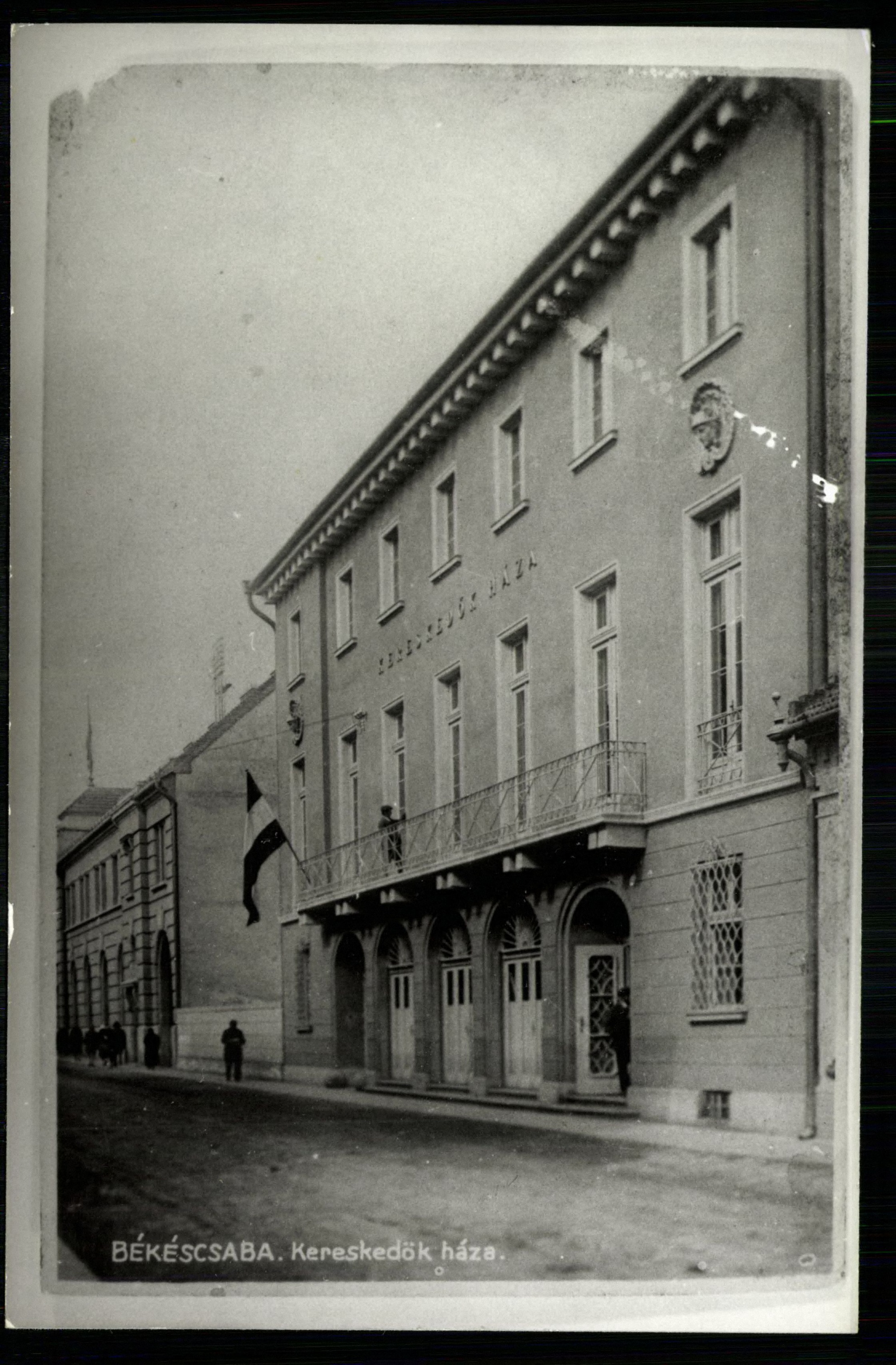 Békéscsaba; Kereskedők háza (Magyar Kereskedelmi és Vendéglátóipari Múzeum CC BY-NC-ND)