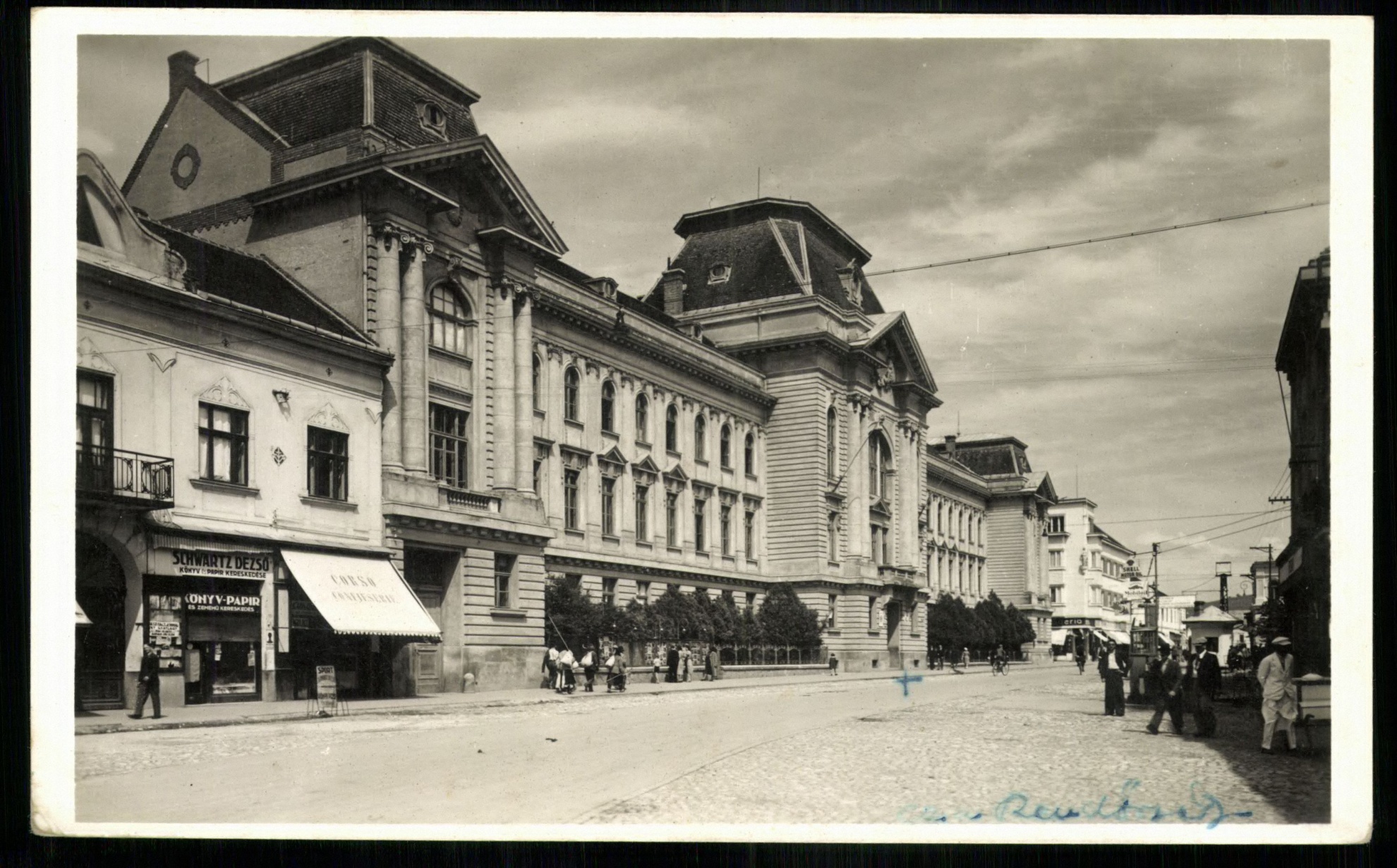 Beregszász; Verbőczy tér (Magyar Kereskedelmi és Vendéglátóipari Múzeum CC BY-NC-ND)
