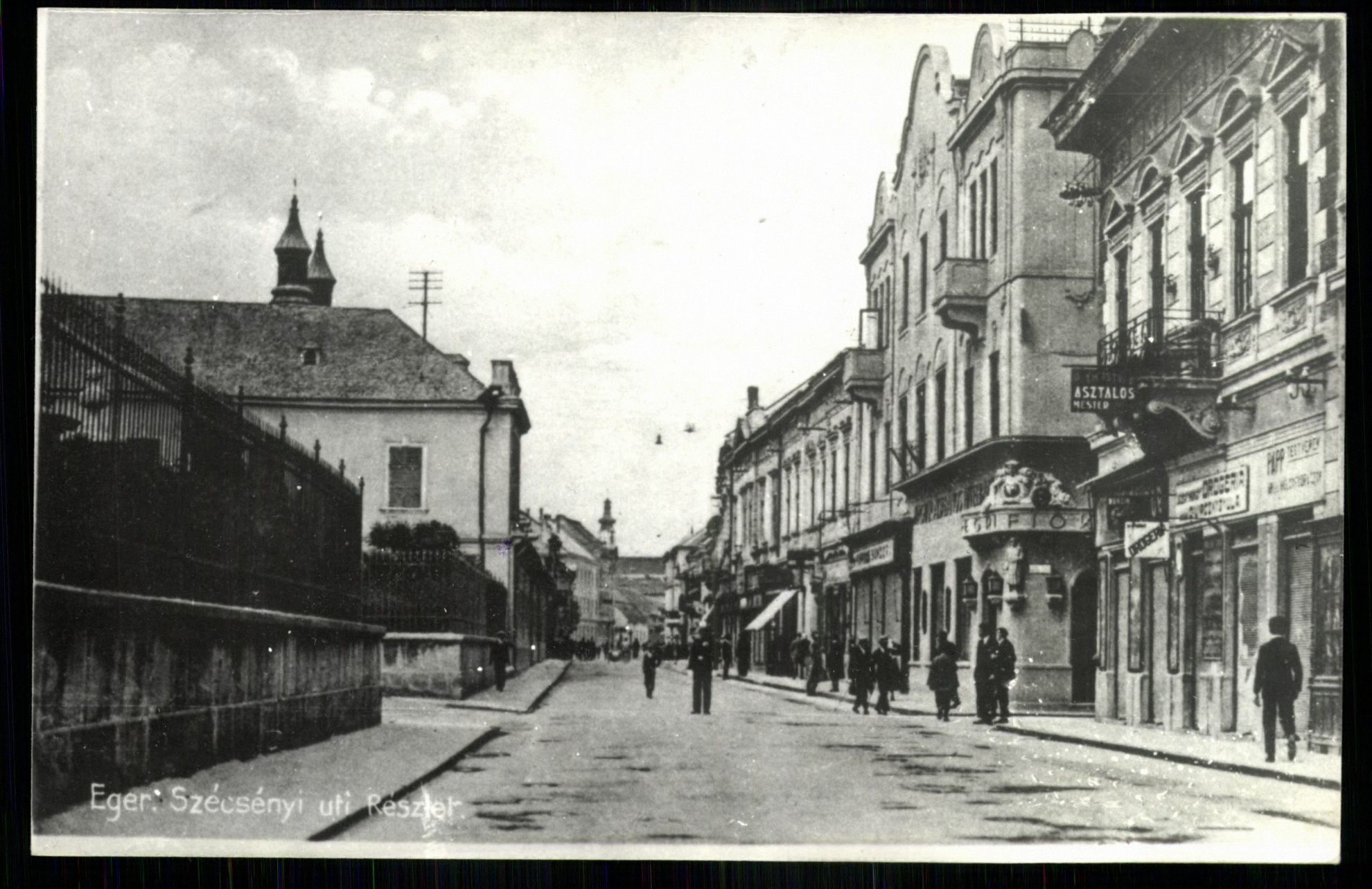 Eger; Szécsényi úti részlet (Magyar Kereskedelmi és Vendéglátóipari Múzeum CC BY-NC-ND)