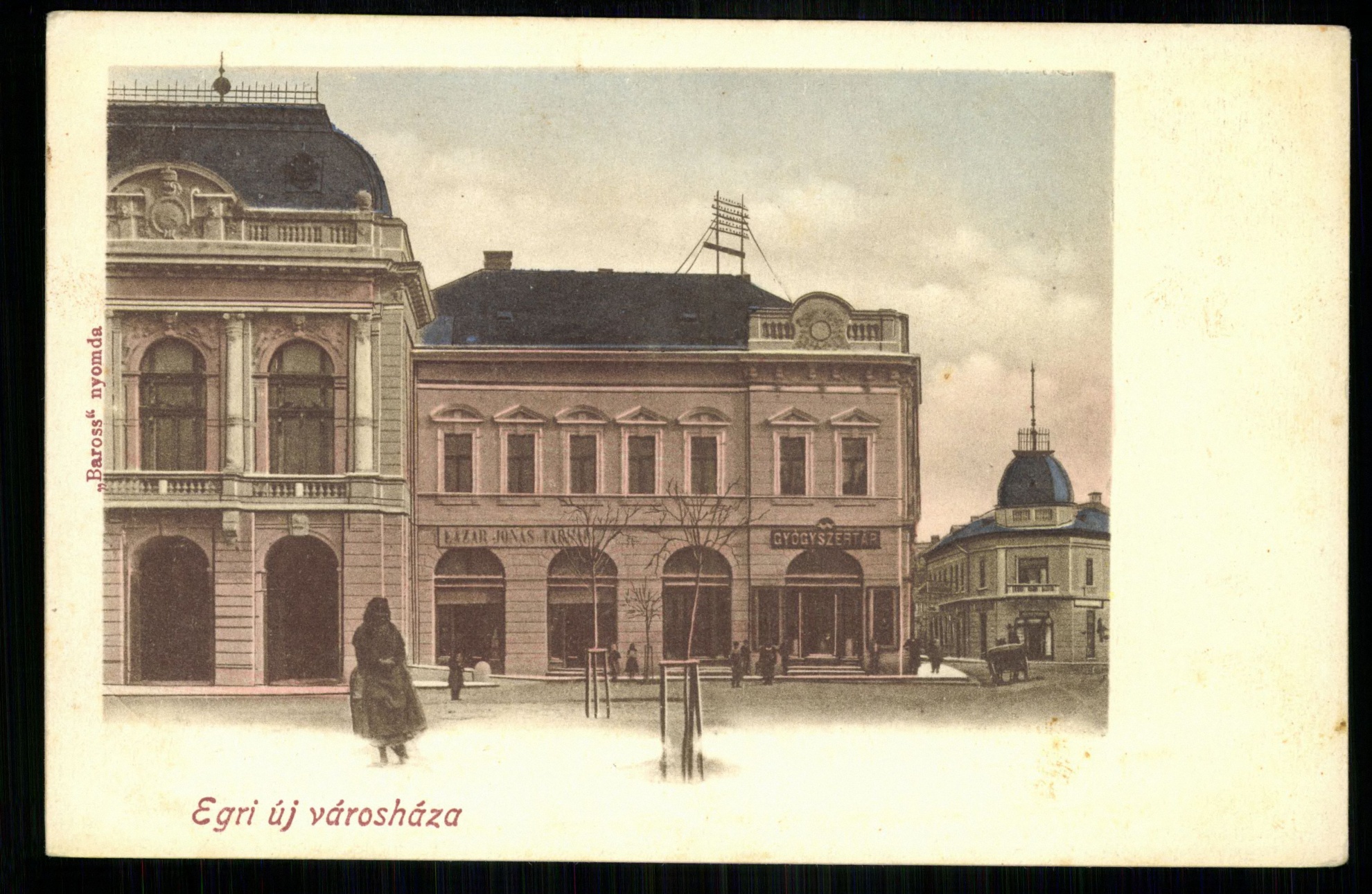 Eger; Új városháza (Magyar Kereskedelmi és Vendéglátóipari Múzeum CC BY-NC-ND)