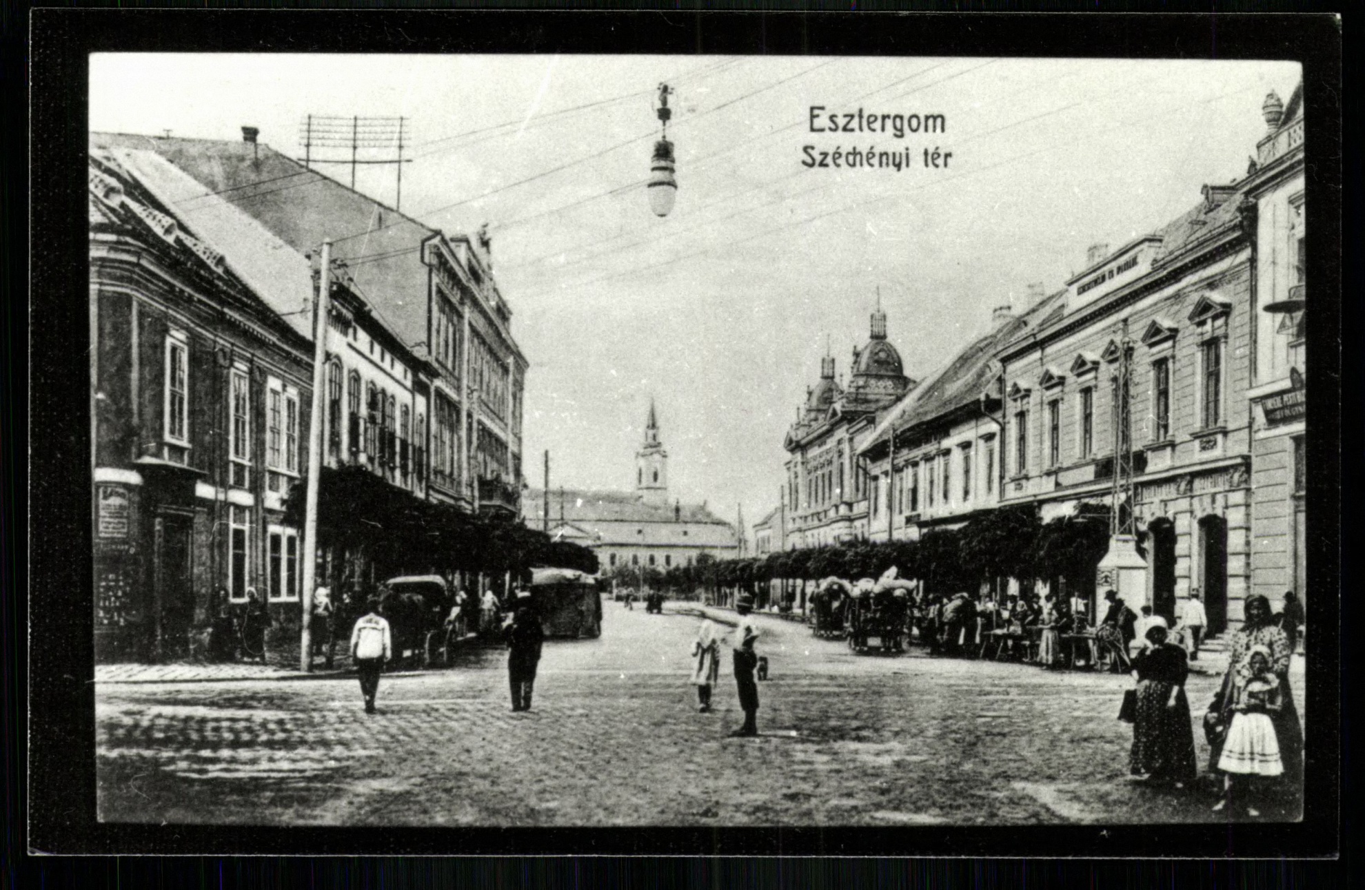 Esztergom; Széchényi tér (Magyar Kereskedelmi és Vendéglátóipari Múzeum CC BY-NC-ND)