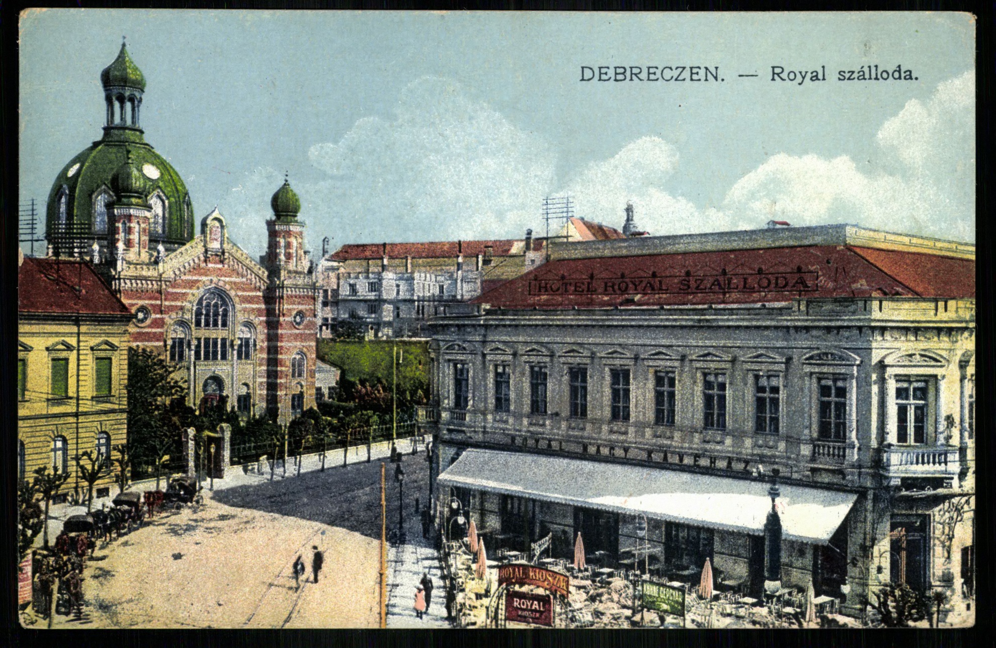 Debrecen; Royal szálloda (Magyar Kereskedelmi és Vendéglátóipari Múzeum CC BY-NC-ND)