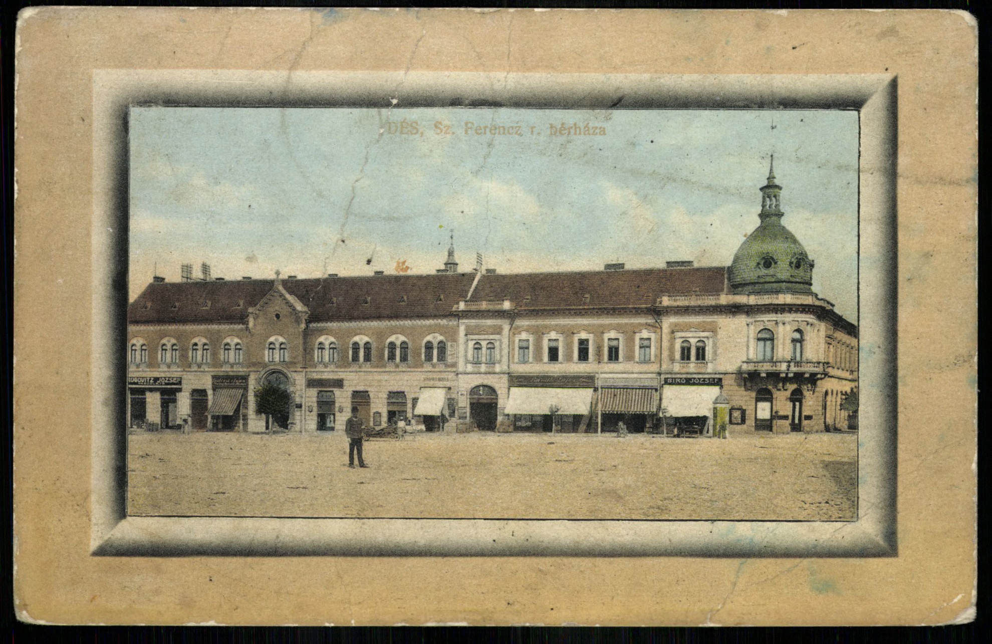 Dés; Szent Ferenc r. bérháza (Magyar Kereskedelmi és Vendéglátóipari Múzeum CC BY-NC-ND)